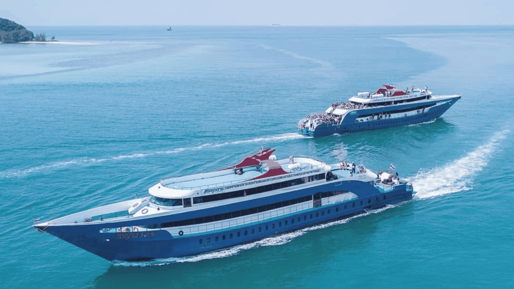 Ko Pha-ngan: Fähre zwischen Ko Pha-ngan und Koh Tao