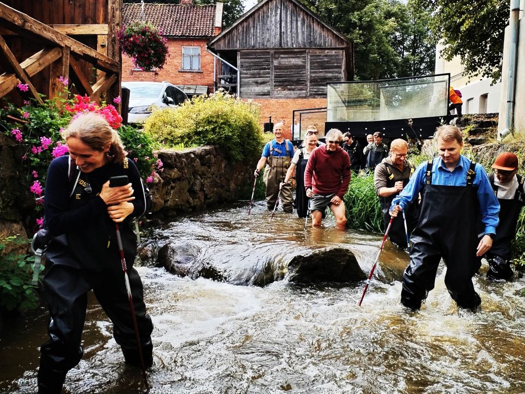 Stadt Kuldiga: Flusswanderung Expedition