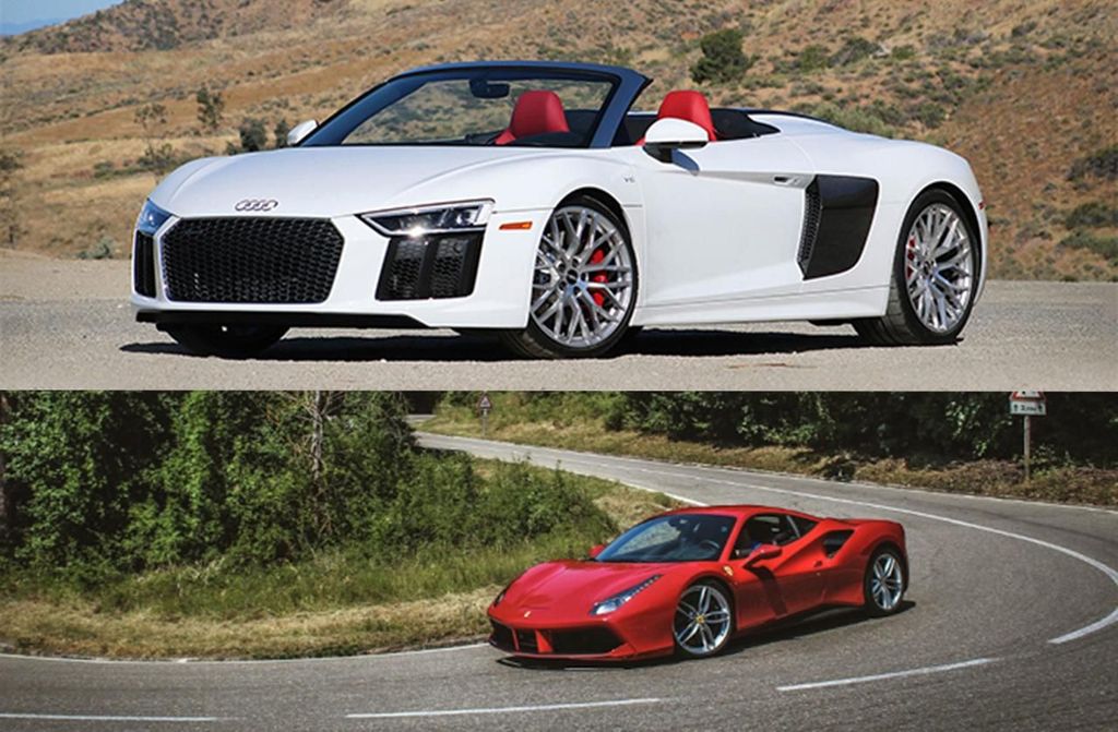 Panorama-Tour im Supercar Ferrari Maserati Lamborghini Pienza/Val D'orcia