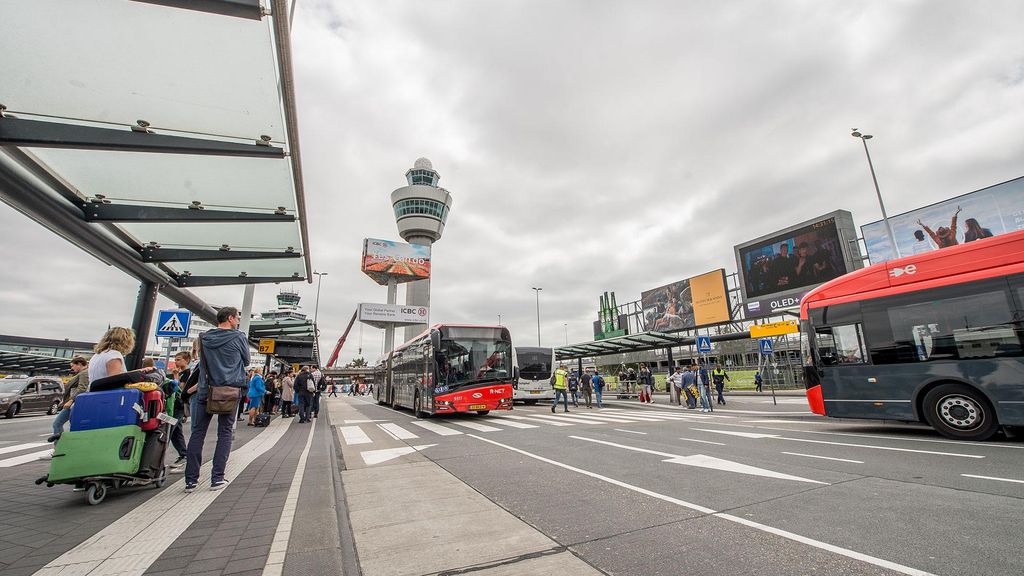 Direkter Bustransfer von Schiphol ins Zentrum von Haarlem (hin und zurück)