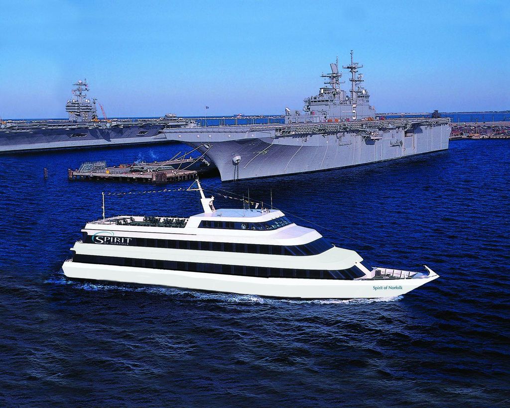 City Cruises Norfolk: Mittagessen, Brunch oder Abendessen vom Buffet auf einem Kreuzfahrtschiff