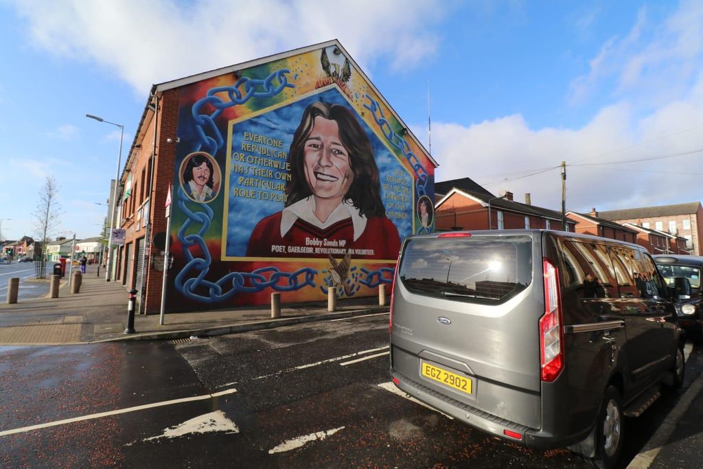Belfast: Politische Tour im Taxi
