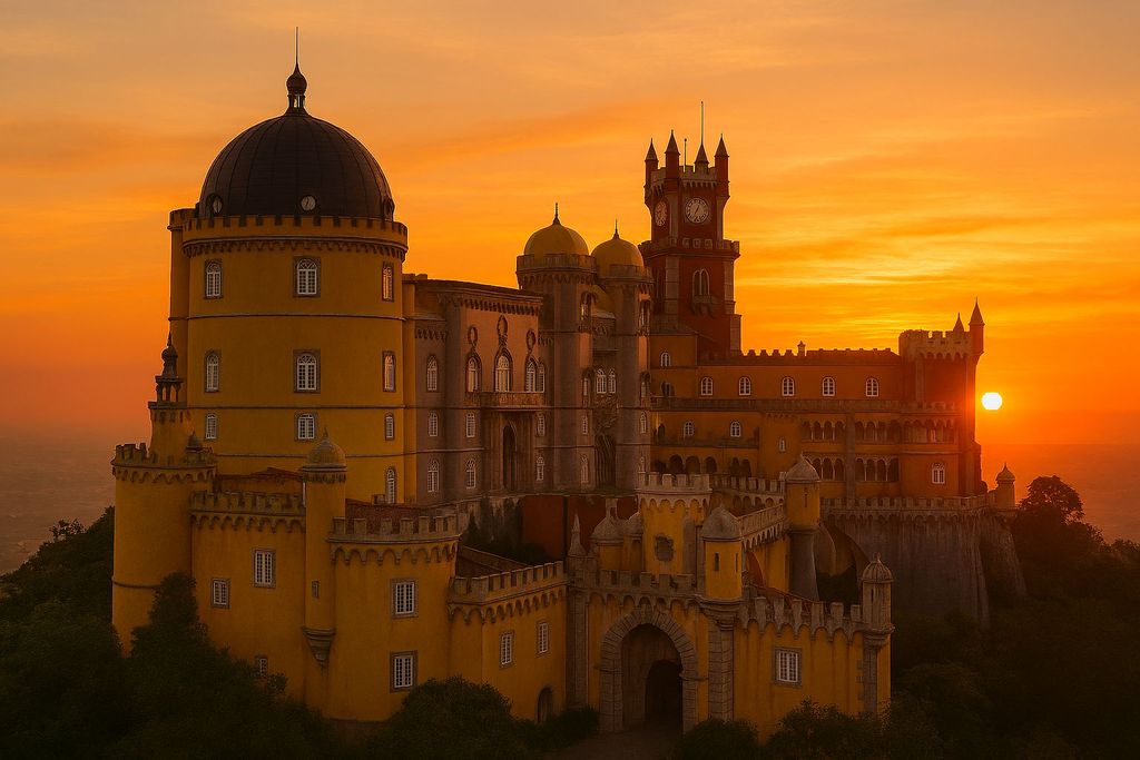 Von Lissabon: Sintra, Pena, Regaleira, Küste Roca & Cascais