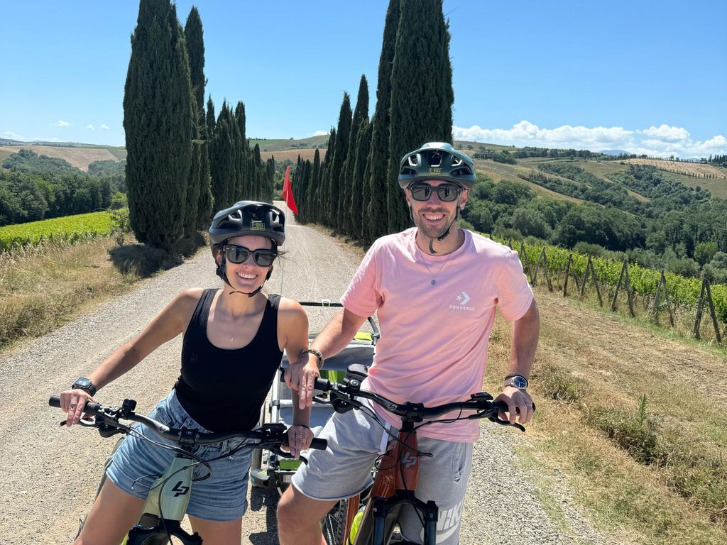 MONTALCINO:Privates E-Bike-Erlebnis im Orcia-Tal