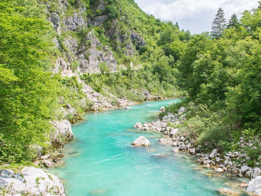 Ab Ljubljana: Tagestour ins smaragdgrüne Soča-Tal & nach Kranjska Gora