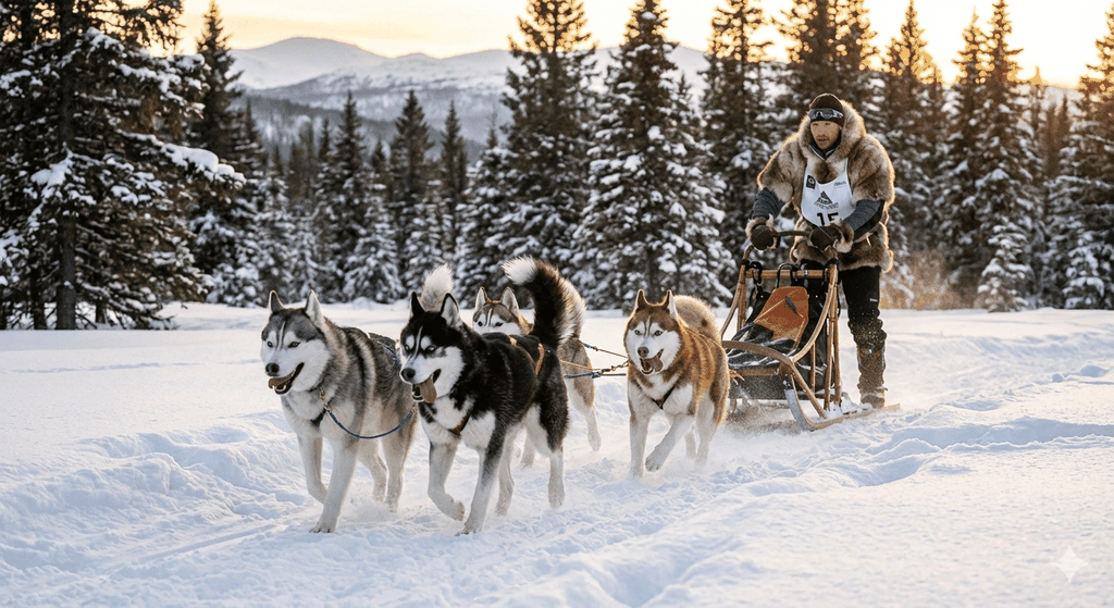 Madonna di Campiglio: Sleddog-Taufe in den Dolomiten