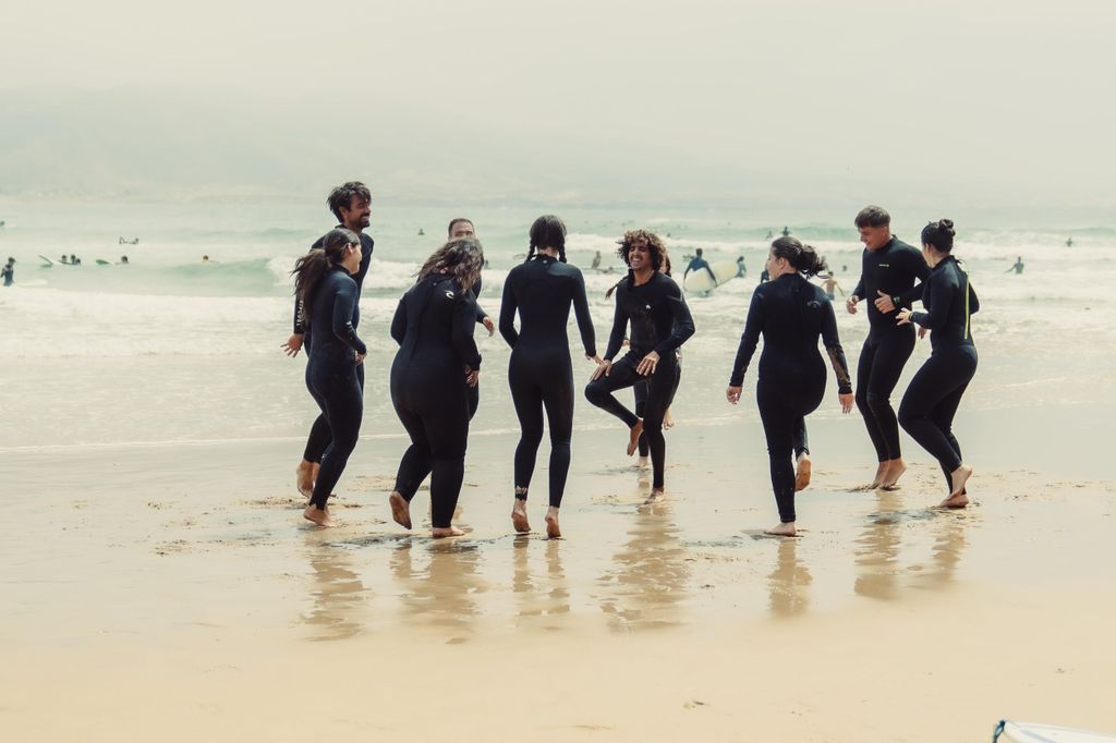 Tamraght: 2-stündiger Surfkurs mit einem einheimischen Kursleiter
