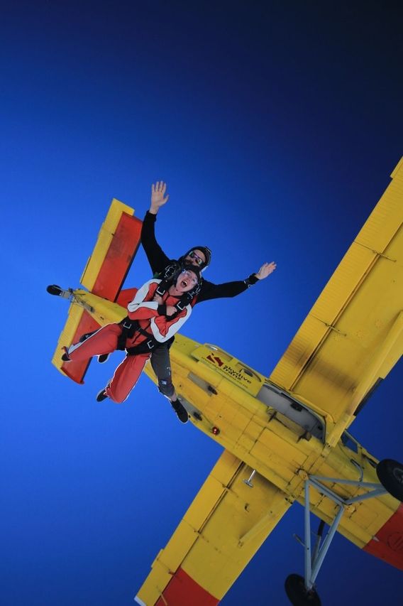 Franz Josef: Fallschirmspringen aus 13.000 Fuß, 16.500 Fuß oder 18.000 Fuß