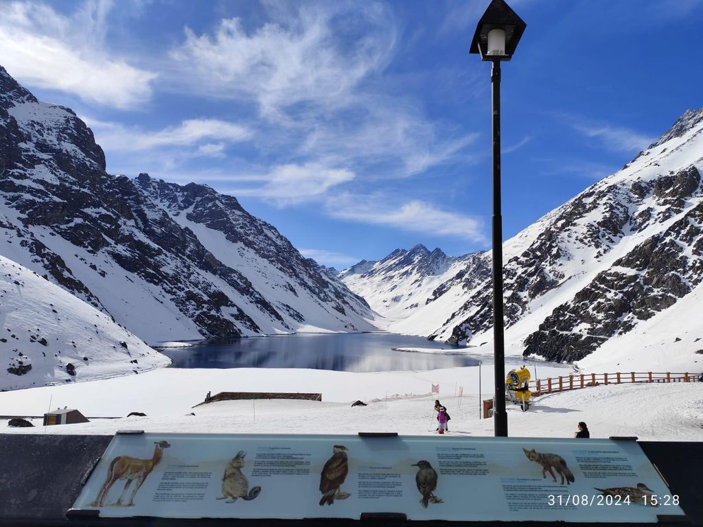 Von Santiago: Inka-Lagune, Portillo mit lokalem Weingut