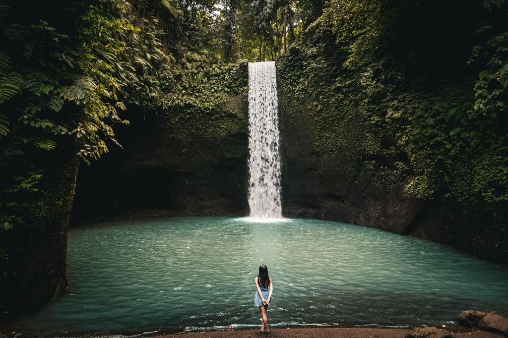 Ubud: Reisterrasse, Tempel des heiligen Wassers und Wasserfälle - Trekking Tour