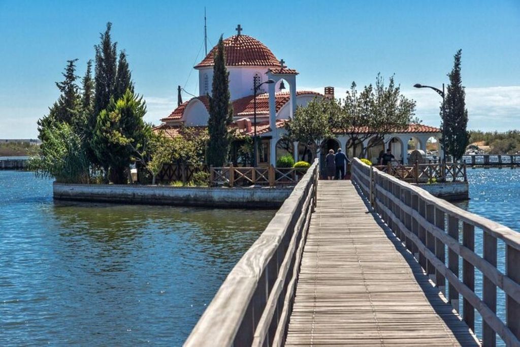 Von Kavala: Porto Lagos, Vistonida-See & Altstadt von Kavala