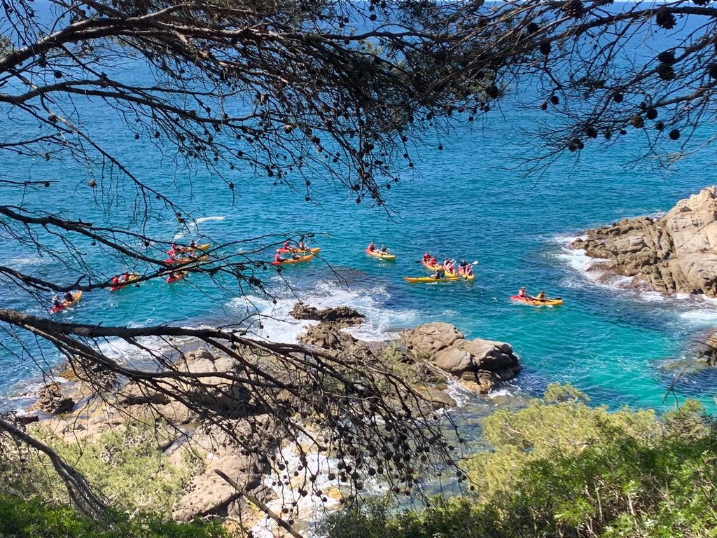 Lloret de Mar: 3-stündige Kajak- und Schnorcheltour an der Costa Brava