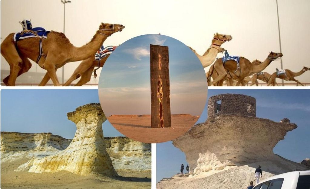 Doha: West of Qatar Tour mit Abholung und Rückfahrt