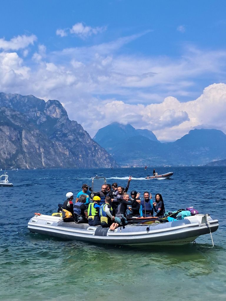 Paket Nr. 3 Kitesurf-Unterricht am Gardasee mit Ausrüstung