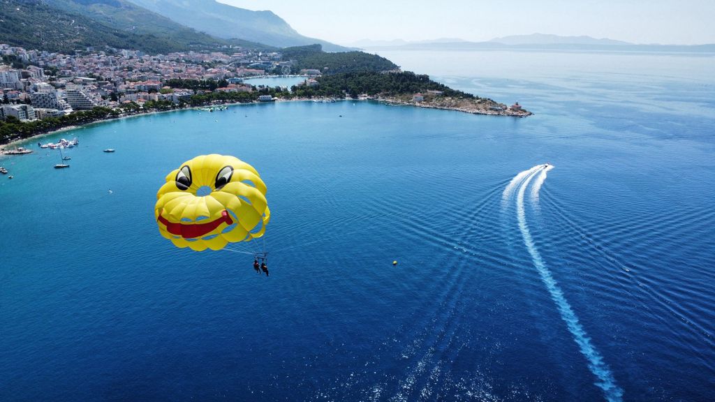 Makarska: Parasailing-Erlebnis - MPL Nautika