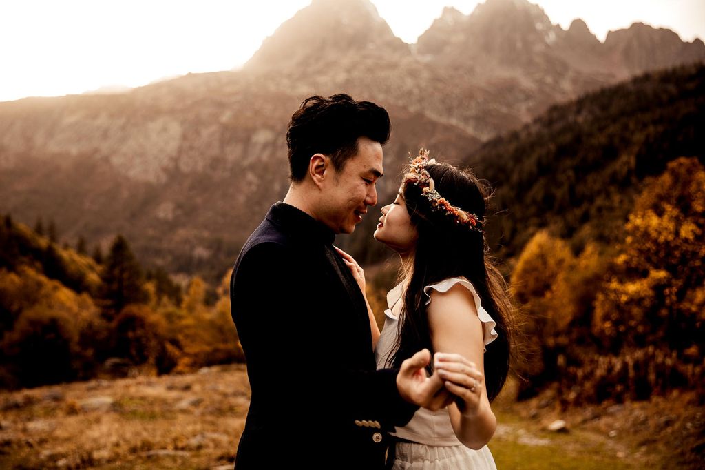 Romantisches Chamonix-Fotoshooting - Erinnerungen für das ganze Leben