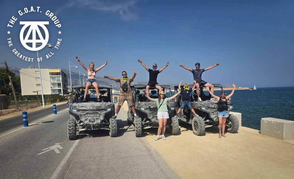 Benidorm: 1 Stunde Quad Tour mit Berg- und Meerblick