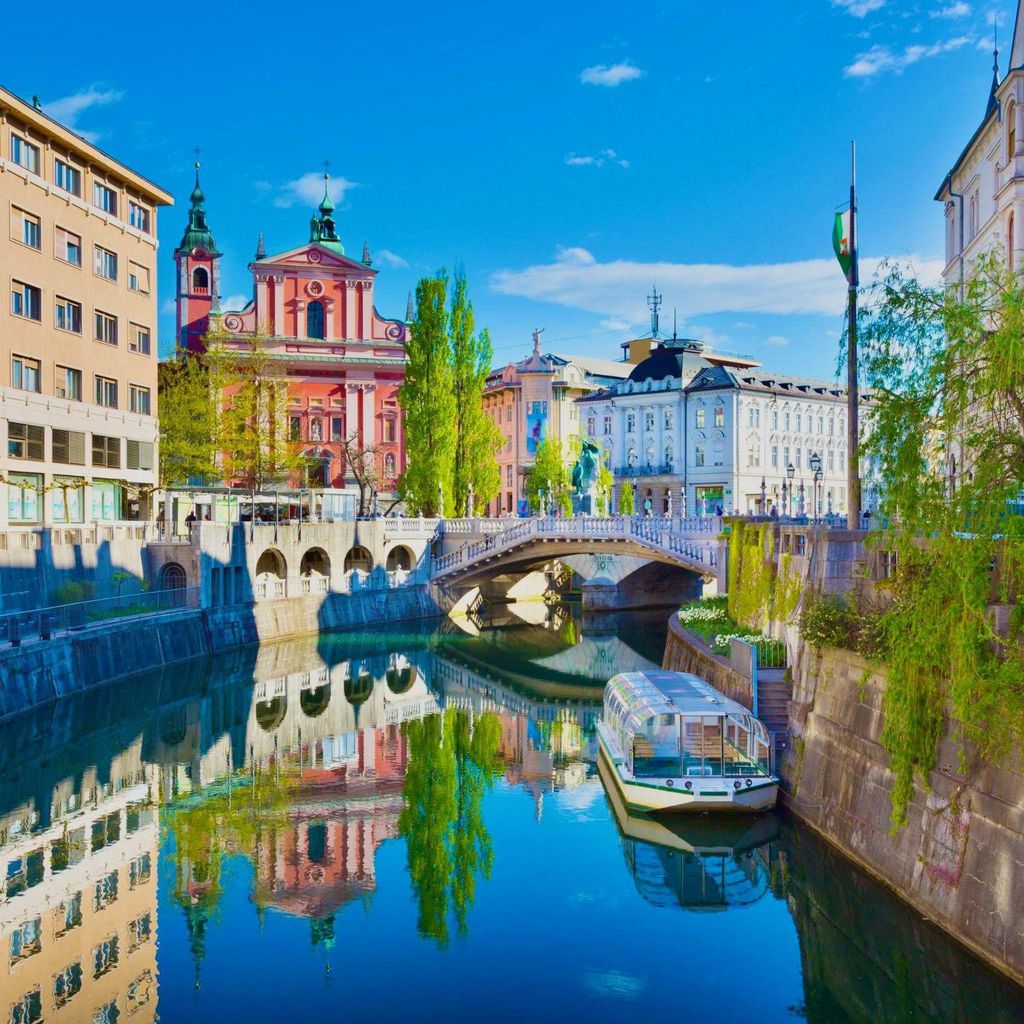 Von Triest: Ljubljana und Bleder See