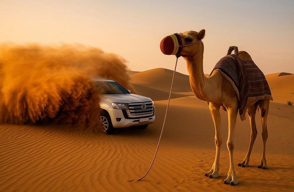 Doha: ATV/Wüstensafari mit Aktivitäten und Stopp am Inland Sea