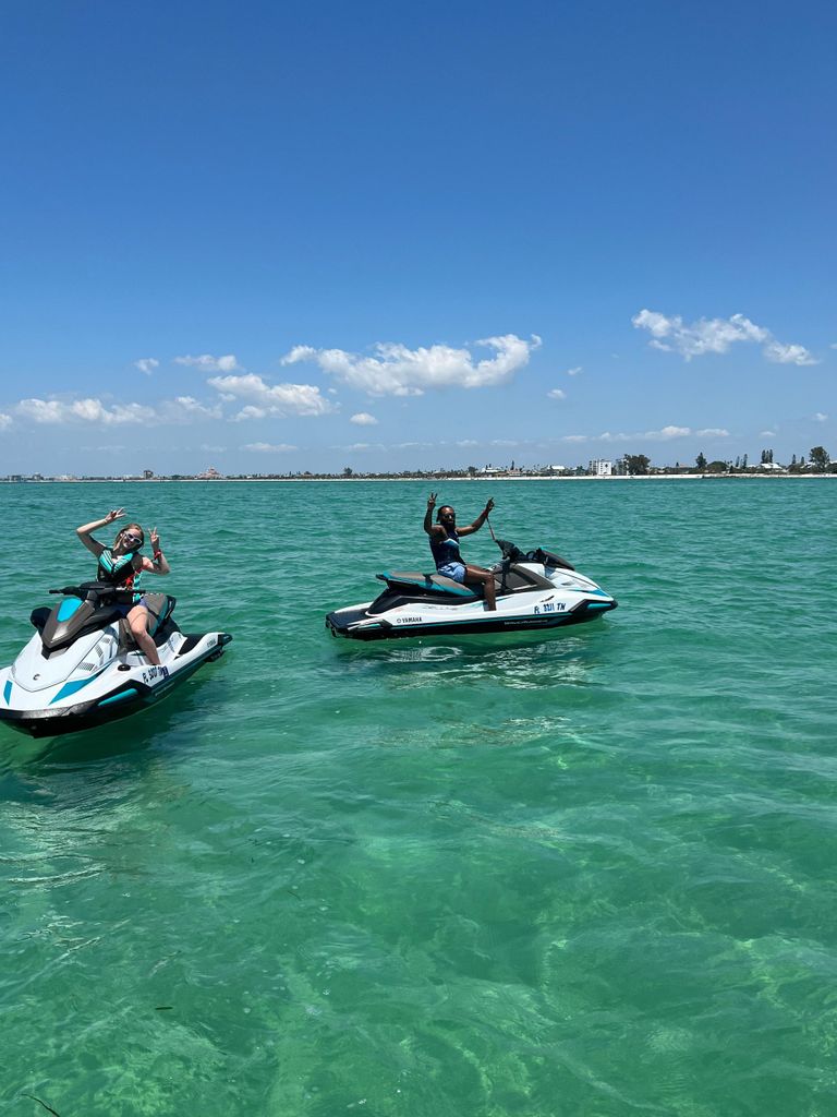 St. Pete: Geführte Jetski-Tour mit Inselhopping