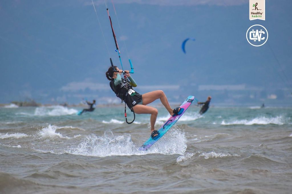 Nafpaktos: Privates Kitesurf-Erlebnis mit Lehrer