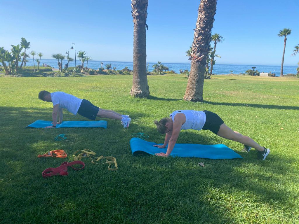Persönliches (Gruppen-) Fitnesstraining am Strand