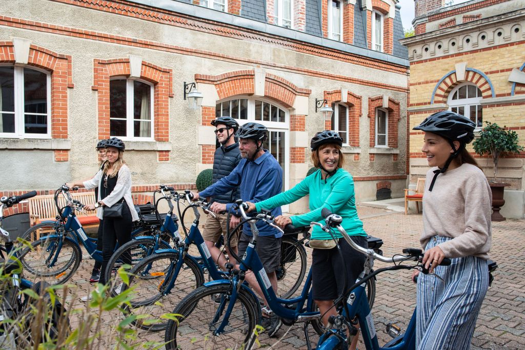 Champagne: E-Bike Champagne Tagestour mit Verkostungen und Mittagessen