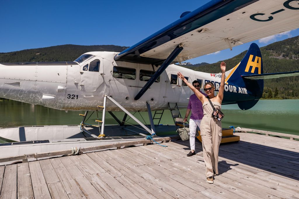 Whistler: Berge und Gletscher Tour mit dem Wasserflugzeug