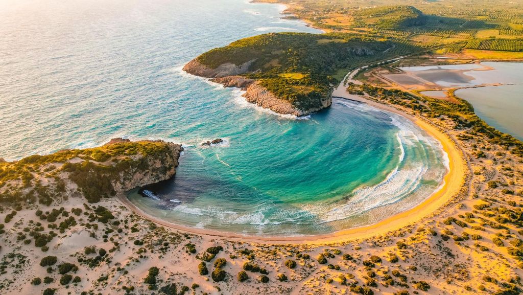 Kalamata: Strand von Voidokilia & Sonnenuntergang in Pylos