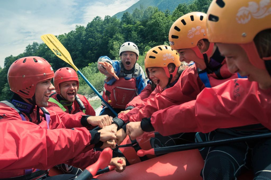 Bled: Großer Spaß beim Sava River Rafting von 3glav