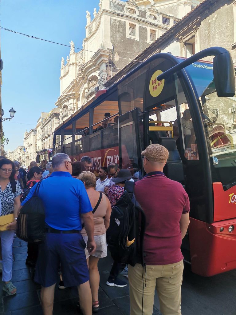 Panoramabusse zum Ätna, Audioguide in 9 Sprachen, ab Catania