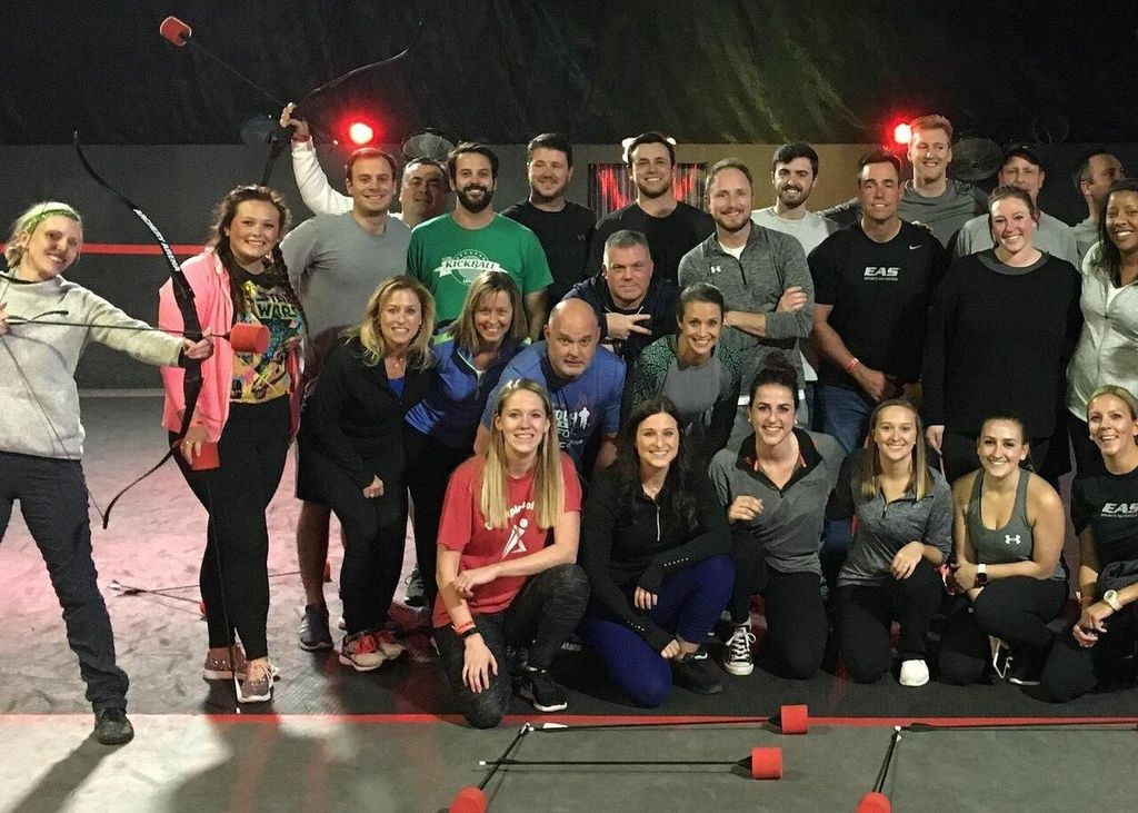 Indoor-Bogenschießen in der Stadt Cincinnati