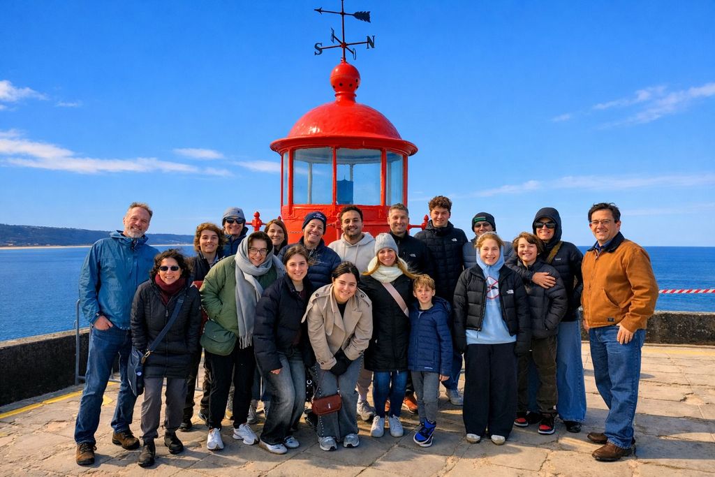 Lissabon: Nazaré (die größten Wellen der Welt) – halbtägige private Tour