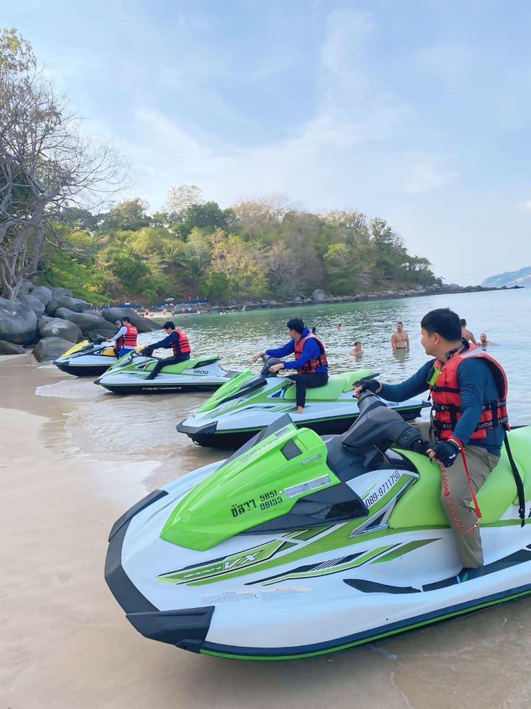 Phuket: Jet-Ski-Tour am Patong Beach mit 9 Check-in-Punkten