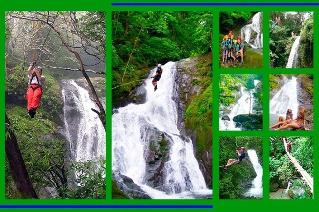 Amazing 11 Waterfalls Zipline Tour / Jaco / Inklusive Transport