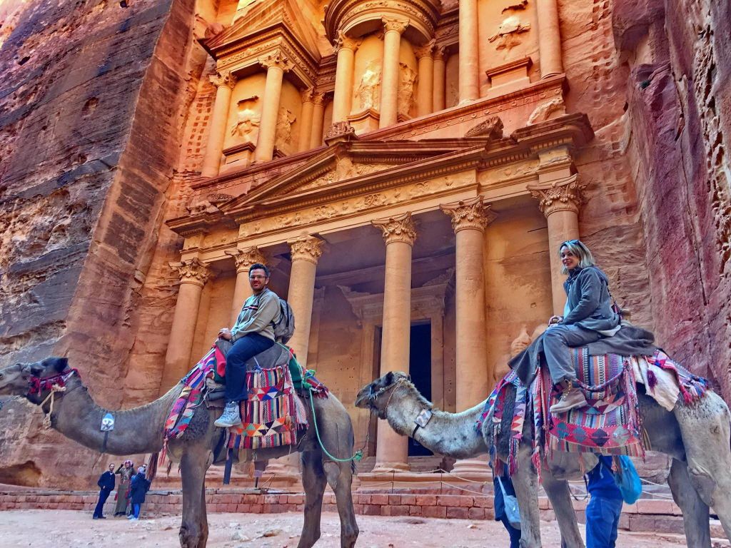 Von Amman aus: Private Tagestour nach Petra mit Abholung
