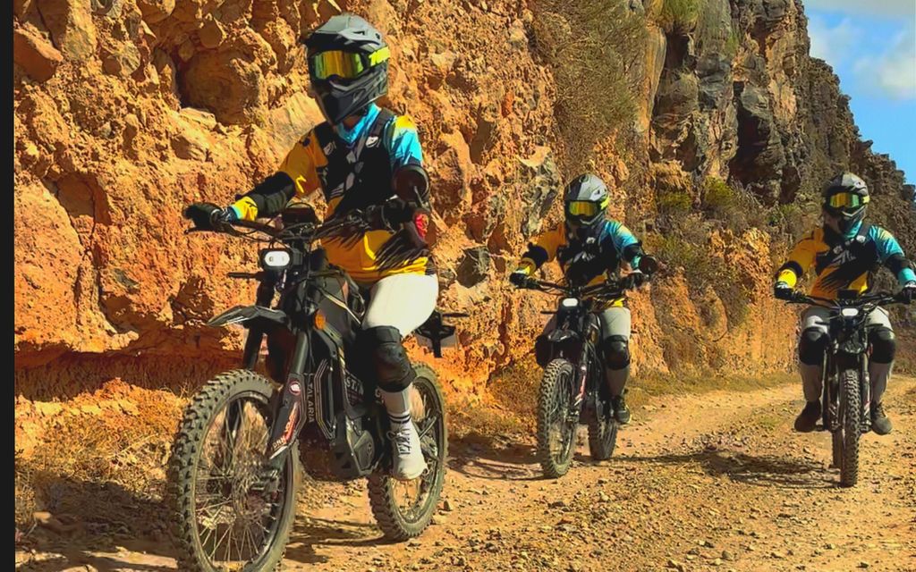 Maspalomas: Geführte Offroad-Tour mit elektrischen Enduro-Motorrädern