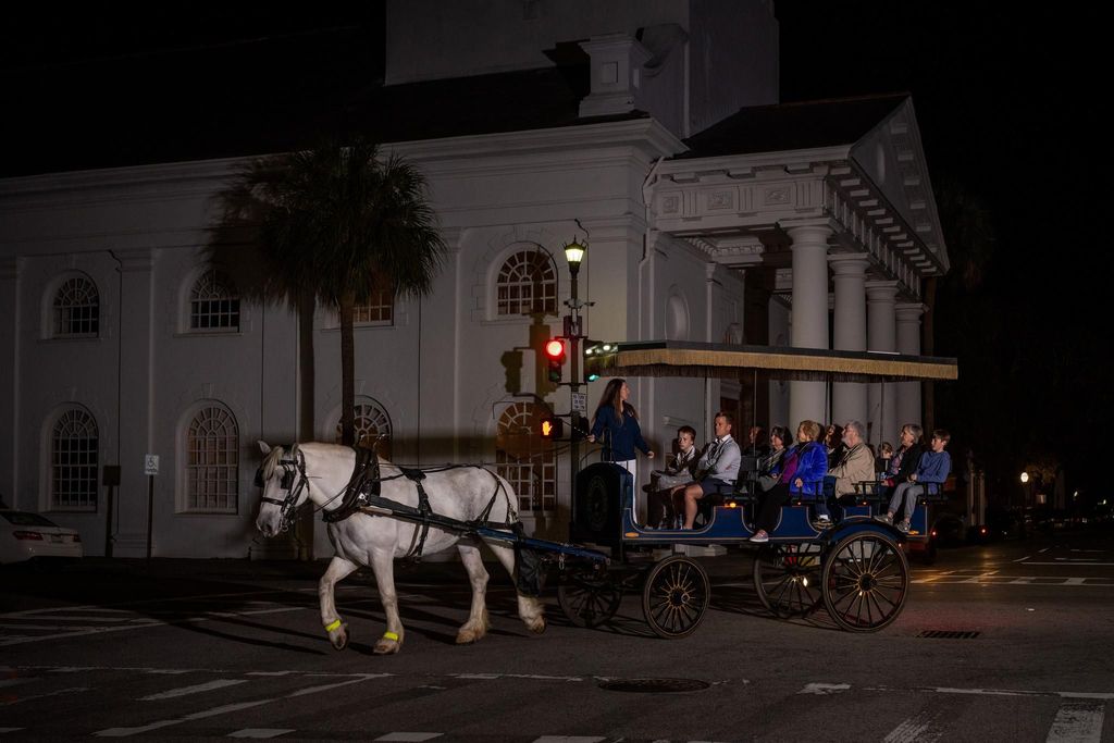 Charleston: Gruselige Pferdekutschen-Tour am Abend
