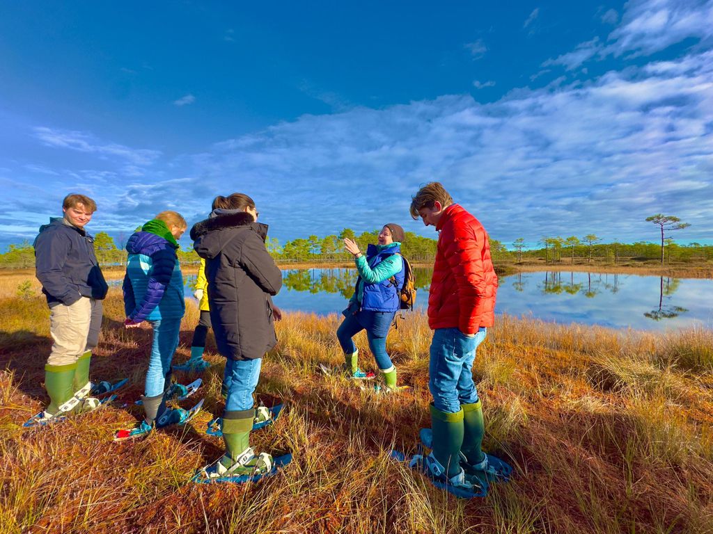 Ab Tallinn: Geführte Schneeschuhwanderung