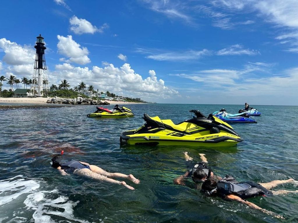 Delray Beach – Private Jetski-Tour mit optionalem Schnorcheln