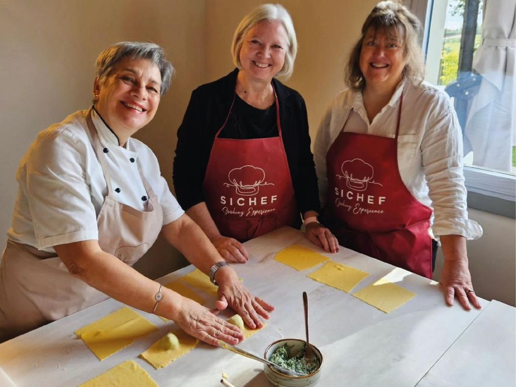 Chianti: Kochkurs für frische Pasta und Eiscreme