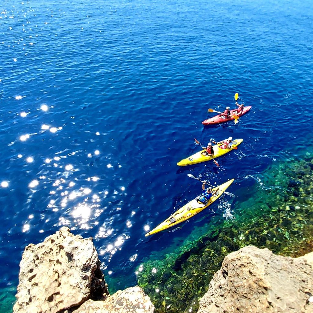 Gozo: Comino und Blaue Lagune: Geführtes Kajak-Abenteuer