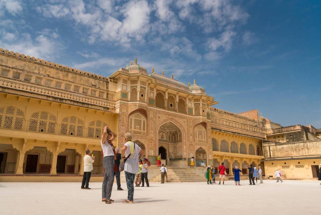Jaipur: Sehenswürdigkeiten der Stadt, Amber Fort und Monkey Temple