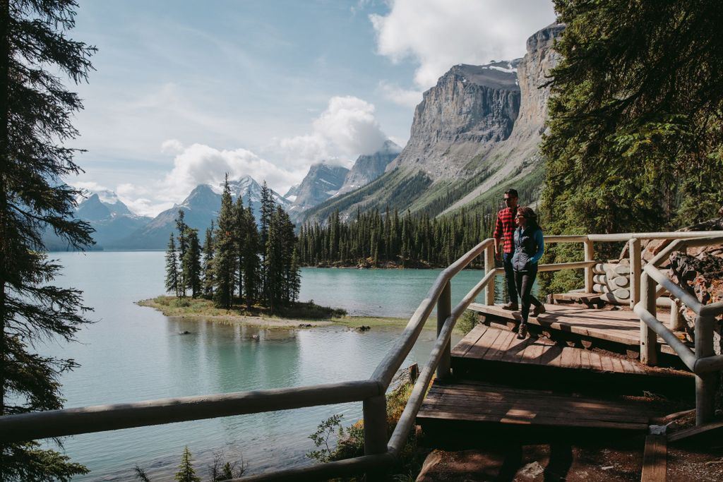 Jasper: Sightseeing-Tour mit Maligne Lake Cruise