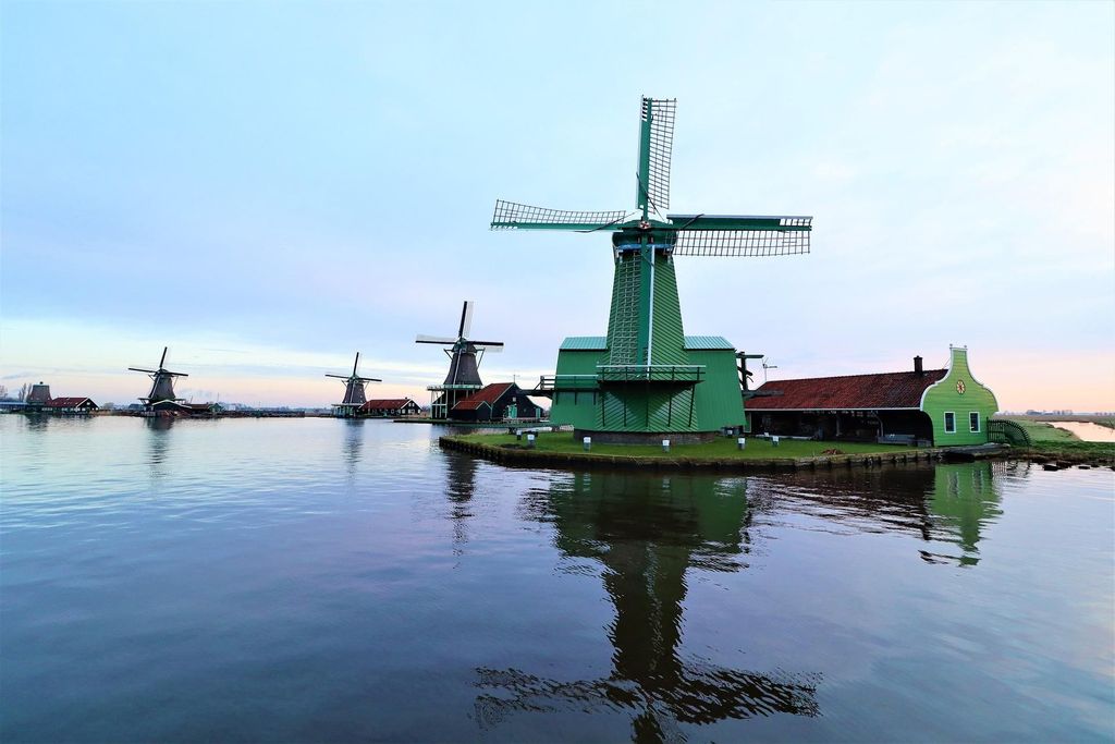 Amsterdam: E-Bike-Tour zu den Windmühlen nach Zaanse Schans
