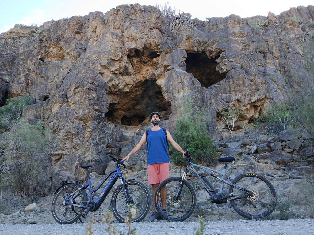 Maspalomas-Fataga-Ayagaures mit dem E-Bike durch Schluchten