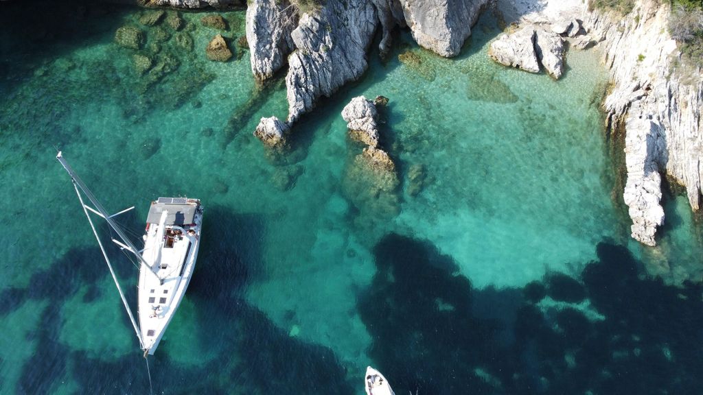 Gouvia: Segeltörn auf der Insel Korfu mit Snack und Softdrinks