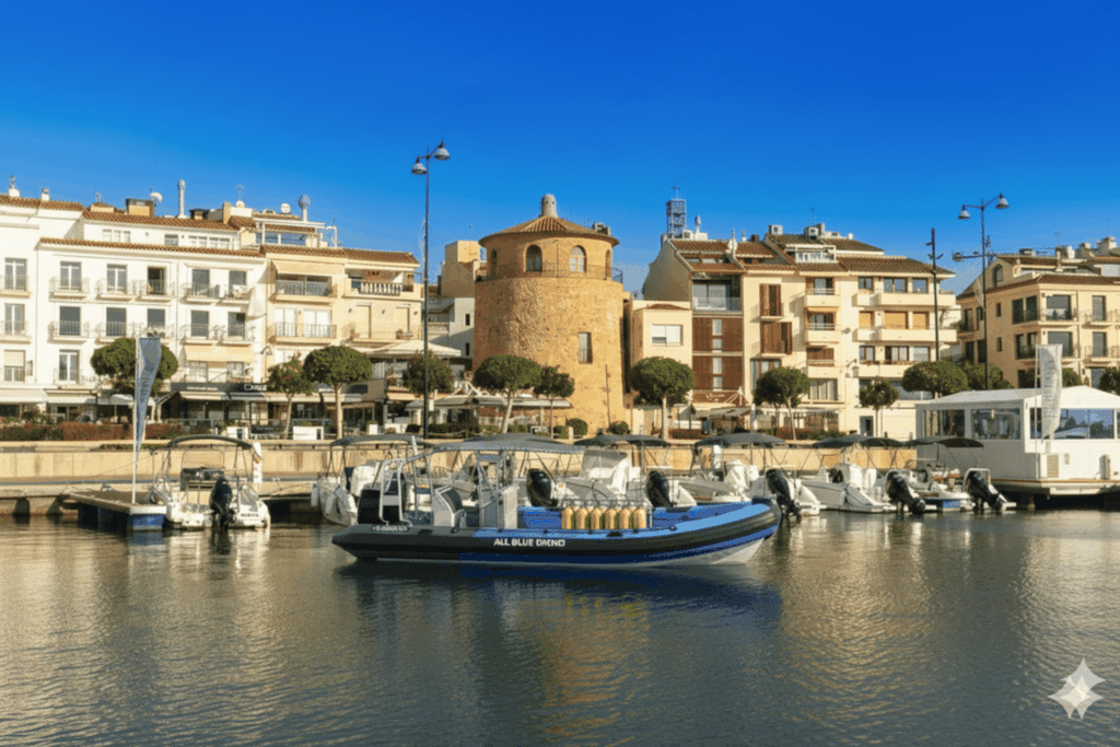 Cambrils: geführtes Tauchen mit dem Boot vom Hafen aus
