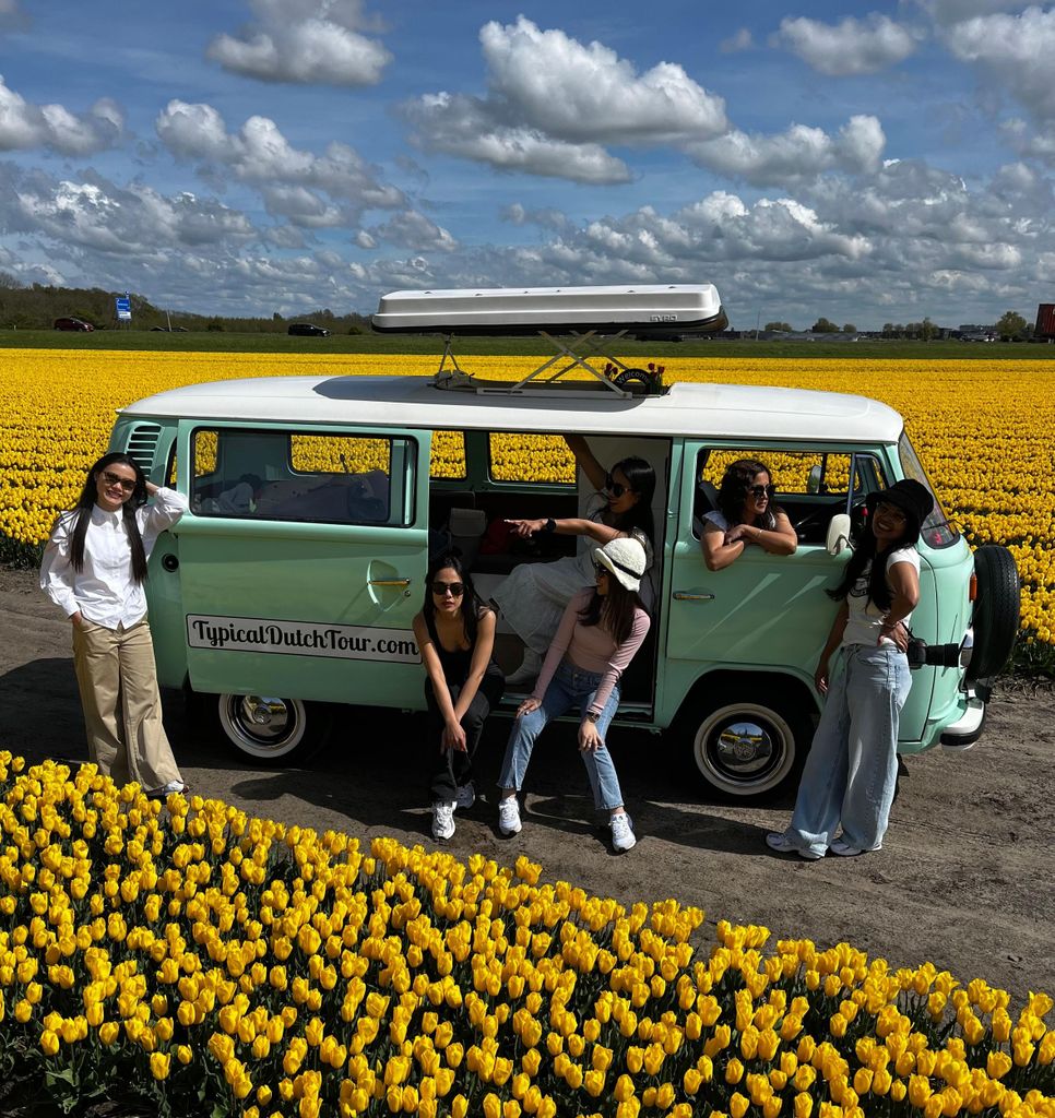 Tulpen & Sightseeing im Oldtimer-VW: Leiden >-< Lisse