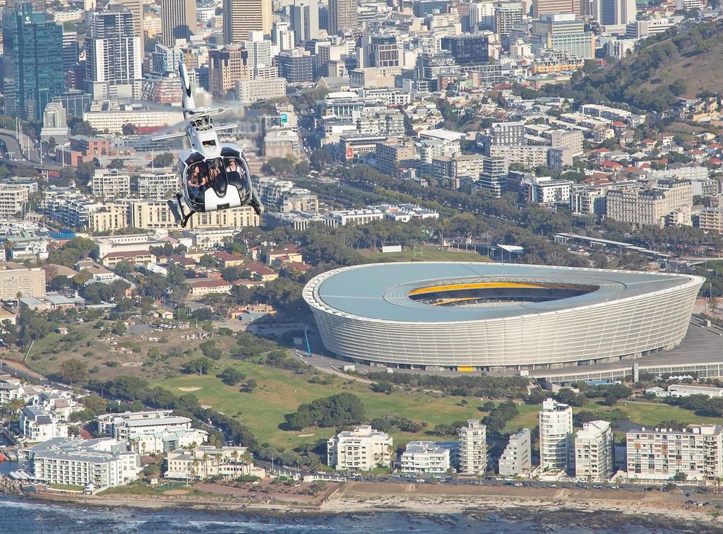 Kapstadt: 12-minütige Hubschrauber-Tour über die Stadt